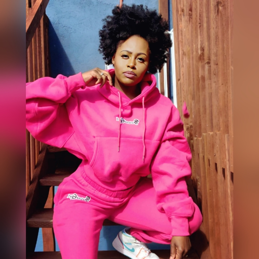 Hot Pink Hoodie set NWT